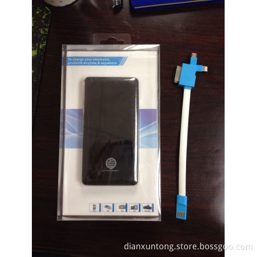 Power Bank 3 in 1 Multiple Connector USB Cable